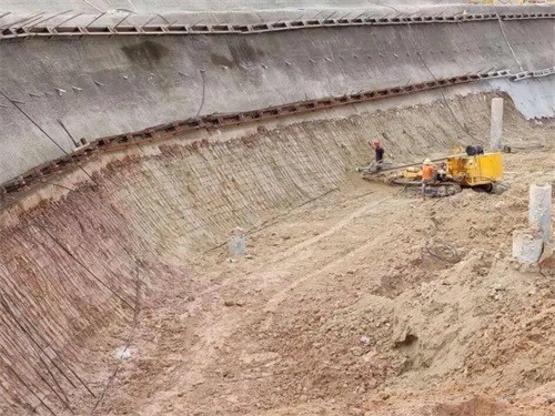 望江基坑边坡加固